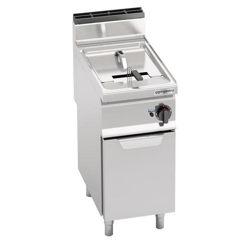 GGM Gastro | Gas friteuse - 10 liter - 6,9 kW | GFB479T-10 |, Witgoed en Apparatuur, Frituurpannen, Verzenden