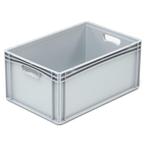 Kratten 60 40, stapelbak, plastic krat 60x40x27, magazijnbak, Nieuw, Minder dan 35 cm, Krat, 40 tot 60 cm