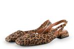 Manfield Slingbacks in maat 41 Panter | 10% korting, Overige kleuren, Verzenden, Zo goed als nieuw, Manfield