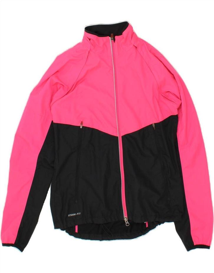 NIKE Womens Dri Fit Rain Jacket UK 12/14 Medium Pink, Kleding | Dames, Jassen | Winter, Verzenden