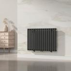 [neu.haus] Designradiator Nore 60x90x5,6 cm zwart, Verzenden, Nieuw