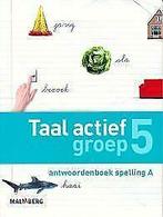 Taal actief versie 4 voor groep 5, alles op voorraad!, Nederlands, Ophalen of Verzenden, Zo goed als nieuw