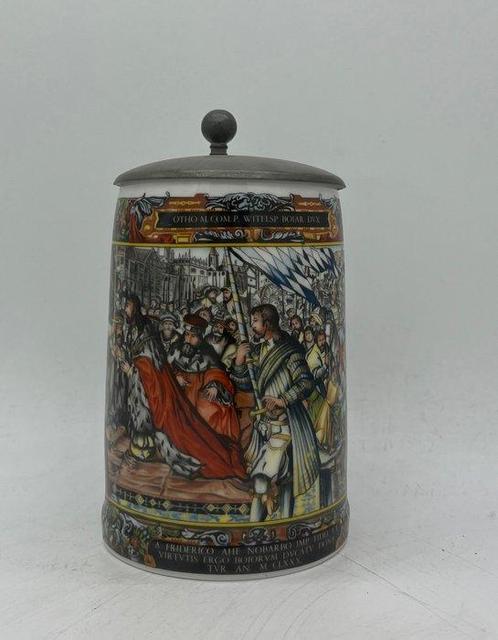 Bierpul - Porselein - Seltmann Bierpul, Antiek en Kunst, Curiosa en Brocante