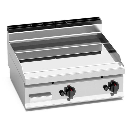 GGM Gastro | Gas grillplaat met hardchroom coating - 13,8 kW, Witgoed en Apparatuur, Grillplaten, Nieuw, Verzenden