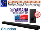 Yamaha TRUE X-BAR 50A | Soundbar | Nieuw | NU 25% cashback, Ophalen, Met externe subwoofer, Nieuw