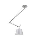 Tolomeo Decentrata Hanglamp Grijs - Artemide (Ø 360 mm)