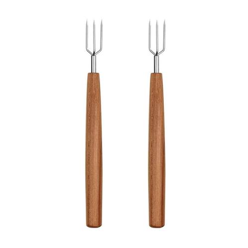 Triangle Pruimenhouten Aardappelvork Set - 2 Stuks - Duit..., Huis en Inrichting, Keuken | Bestek, Nieuw, Ophalen of Verzenden