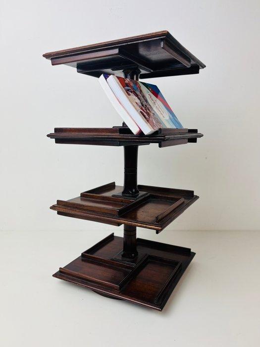 Étagère - Antieke kleine edwardiaanse boekenmolen - Hout, Antiek en Kunst, Curiosa en Brocante
