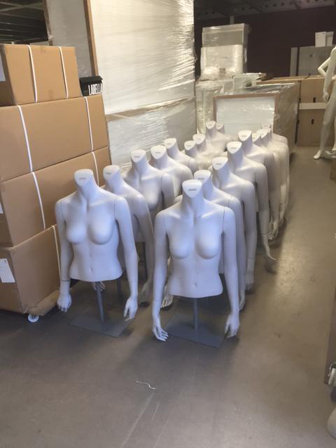 Gebruikte dames torsos op poot, Zakelijke goederen, Kantoor en Winkelinrichting | Winkel en Inventaris