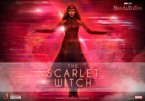 The Scarlet Witch 1:6 scale figure - WandaVision - Hot Toys, Verzamelen, Harry Potter, Ophalen of Verzenden