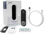 Arlo HD draadloze video deurbel met camera, 1 deurbel, wit, Ophalen of Verzenden, Nieuw