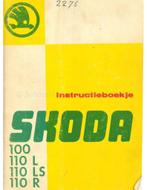 1973 SKODA 100 | 110 INSTRUCTIEBOEKJE NEDERLANDS, Auto diversen, Handleidingen en Instructieboekjes