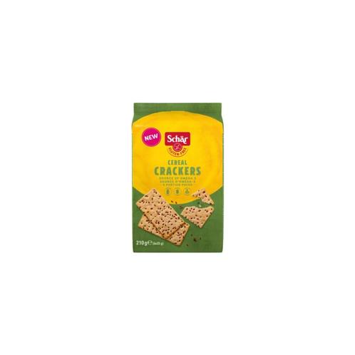 3x Schar Cereal Crackers, glutenfree Glutenvrij 210 gr, Sieraden, Tassen en Uiterlijk, Uiterlijk | Dieet en Afvallen, Nieuw, Verzenden