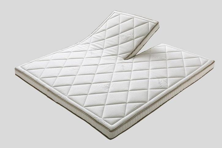 Splittopper Natuur Latex Bamboo 3D - diverse maten, Huis en Inrichting, Slaapkamer | Matrassen en Bedbodems, Nieuw, Verzenden