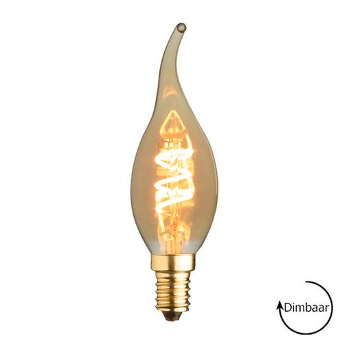 LED kaarslamp vlam E14 | 2 watt dimbaar | 2000K warm wit | A, Huis en Inrichting, Lampen | Losse lampen, Overige typen, Nieuw