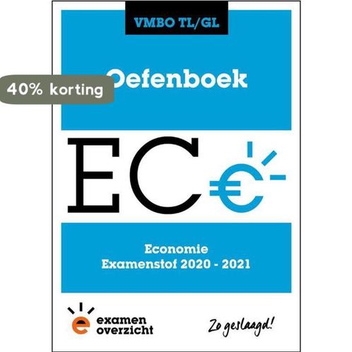 ExamenOverzicht - Oefenboek Economie VMBO TL/GL, Boeken, Schoolboeken, Gelezen, Verzenden