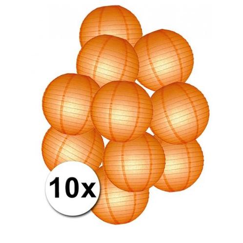 Pakket met oranje lampionnen - Lampionnen, Hobby en Vrije tijd, Feestartikelen, Verzenden