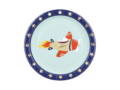 Space Borden 18cm 6st, Hobby en Vrije tijd, Feestartikelen, Nieuw, Verzenden