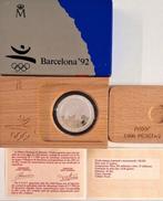 Spanje. 2000 Pesetas 1991 Bolos ,Proof , plata , Proof, Postzegels en Munten