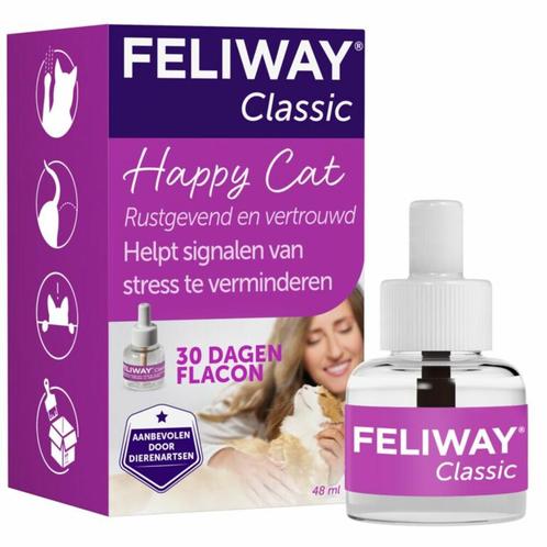 Feliway Classic Navulling 48 ml, Dieren en Toebehoren, Katten-accessoires, Nieuw, Verzenden