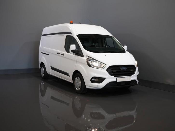 Ford Transit Custom 2.0 TDCI 130 pk L2H2 Trend MHEV BPM VRIJ, Auto's, Bestelauto's, Lease, Handgeschakeld, Financial lease, Wit
