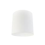 Stoffen lampenkap wit cilinder 40/40/40, Huis en Inrichting, Lampen | Lampenkappen, 25 tot 50 cm, Wit, Nieuw