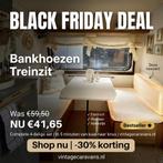Caravan bankhoezen treinzit | BLACK FRIDAY -30% |  NU €41,65, Caravans en Kamperen, Verzenden, Nieuw