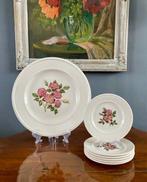 Wedgwood - Gebak/taartset (7) - Briar Rose - Queens Ware
