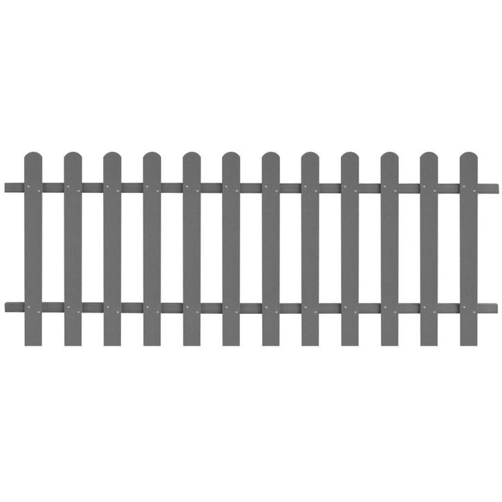 Hek 200x80 HKC - Grijs | Retourdeal | 40% Korting (tuinhek), Tuin en Terras, Tuinhekken en Hekwerk, Nieuw, Kunststof, Tuinhek
