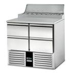GGM Gastro | Mini voorbereidingstafel PREMIUM - 900mm - 4 |, Verzenden, Nieuw in verpakking