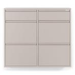 Spinder Design Billy 6 schoenenkast - silky taupe, Huis en Inrichting, Kasten | Schoenenkasten, Verzenden, Nieuw