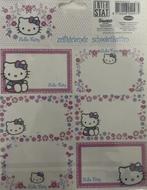 Hello Kitty schooletiketten 12 vellen, Verzenden, Nieuw in verpakking