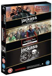 Jackass 1-3 DVD (2011) Bam Margera, Tremaine (DIR) cert 18 4, Cd's en Dvd's, Dvd's | Overige Dvd's, Zo goed als nieuw, Verzenden