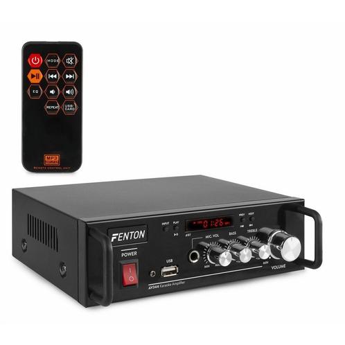 Fenton AV344 karaoke versterker met Bluetooth en ingebouwde, Audio, Tv en Foto, Versterkers en Receivers, Nieuw, Verzenden