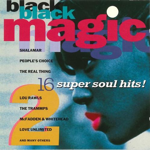 cd - Various - Black Magic 2 - 16 Super Soul Hits, Cd's en Dvd's, Cd's | R&B en Soul, Zo goed als nieuw, Verzenden