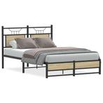 vidaXL Bedframe zonder matras hout sonoma eikenkleurig, Bruin, Verzenden, Nieuw, 190 cm of minder