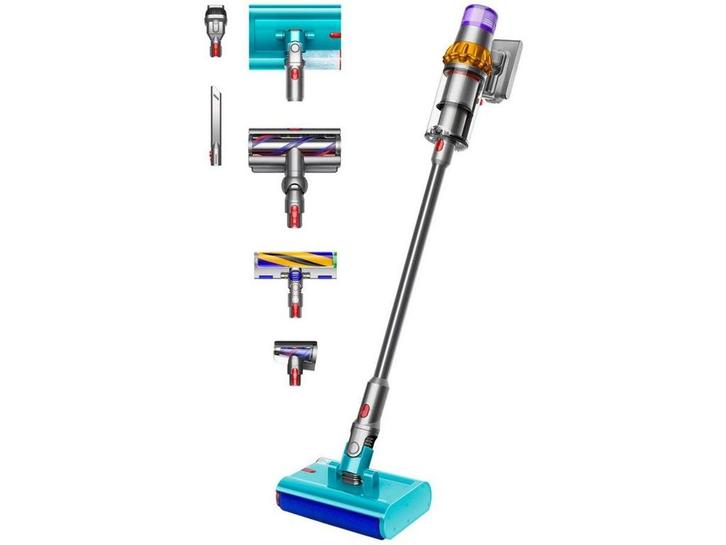 Dyson V15s Detect Submarine - Steelstofzuiger - 60 min, Witgoed en Apparatuur, Stofzuigers, Zo goed als nieuw, Verzenden