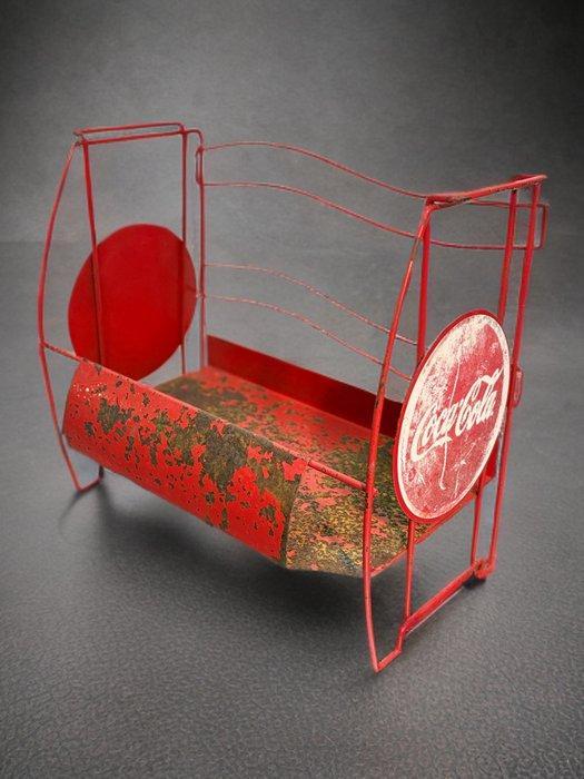 Espositore originale Coca-Cola anni ’50/’60 in metallo –, Antiek en Kunst, Curiosa en Brocante