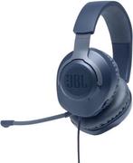 JBL Quantum 100 Blauw Gaming Headphones - Over EarJBL, Telecommunicatie, Mobiele telefoons | Oordopjes, Verzenden, Nieuw
