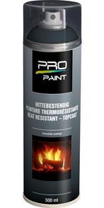Pro paint hittebestendig 500 ml, antraciet, Doe-het-zelf en Verbouw, Verf, Beits en Lak, Nieuw, Verzenden