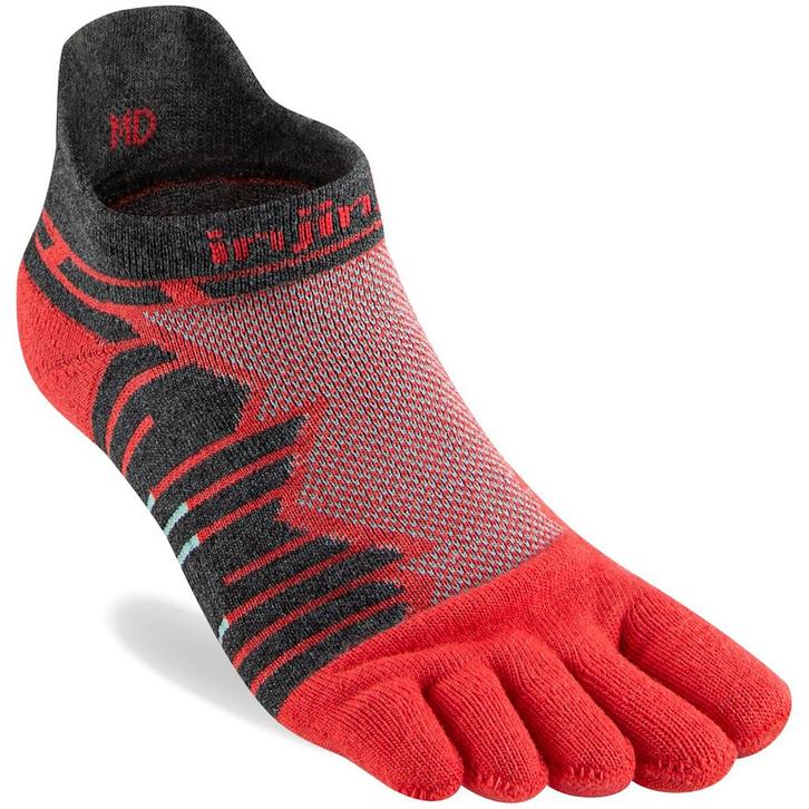 Injinji Ultra Run No-show teensokken  Indischrood - 37-40, Sport en Fitness, Bergsport en Wandelen, Kleding, Nieuw, Verzenden