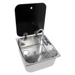 Navy Load Spoelbak Rechthoekig met Koudwaterkraan, Caravans en Kamperen, Ophalen of Verzenden, Nieuw