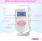 PEACE Doppler met Ultrasound 250mL – Baby Hartje Monitor –, Ophalen of Verzenden, Zo goed als nieuw, Peace