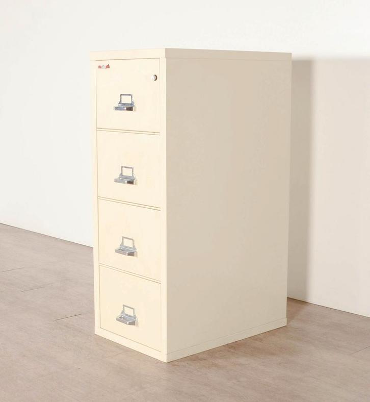 Fireking dossierkast, lichtgrijs, 134 x 53 cm, 4 laden,, Huis en Inrichting, Kasten | Roldeurkasten en Archiefkasten, Ophalen of Verzenden