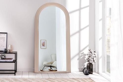 Design wandspiegel ART DECO 160cm grijs - 43155, Huis en Inrichting, Woonaccessoires | Spiegels, Ophalen of Verzenden