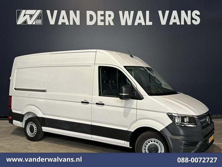 Volkswagen Crafter | 2.0 TDI 140pk L3H3 L2H2 Euro6 Airco |, Auto's, Bestelauto's, Dealer onderhouden, Te koop, Handgeschakeld