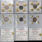 . Italiaanse middeleeuwen (Venetië, Lucca) Lotto di 3 Monete