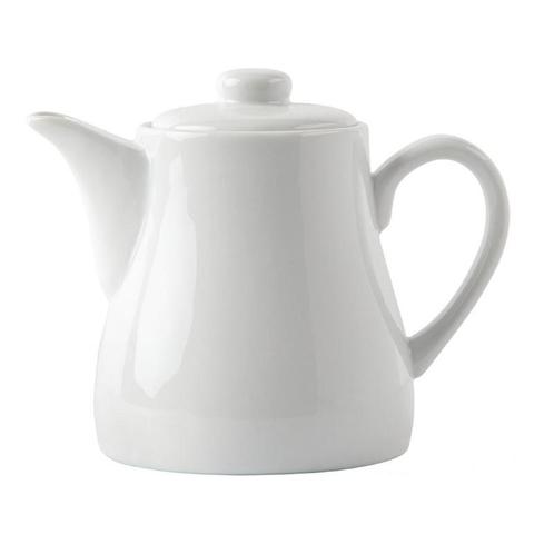 Theepotten | WHITEWARE | Porselein | Wit | 50cl | 4 Stuks |, Zakelijke goederen, Horeca | Keukenapparatuur, Nieuw in verpakking