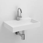 Fontein Clou Mini Wash Me Plus 48x32x7.5cm Aluite Mat Wit, Ophalen of Verzenden, Nieuw, Overige typen