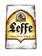 Metalen Wandbord - Leffe - Biere d Abbaye - Abdijbier, Huis en Inrichting, Ophalen of Verzenden, Nieuw